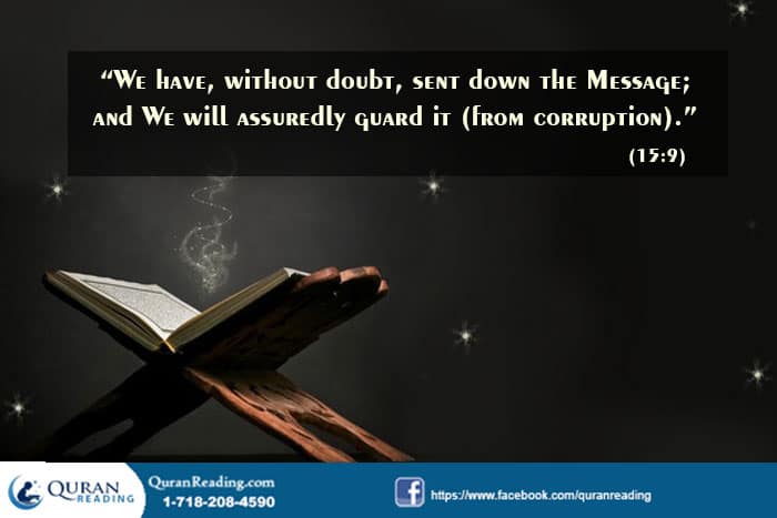 Allah SWT Protects The Holy Quran